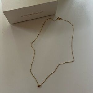 LUNNE (korean brand)
14K Diamond Essential Bezel Necklace (14K Gold) #LCN02
